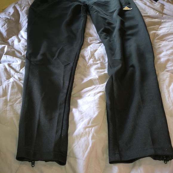 Adidas all black track pants - Picture 4 of 6